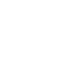 White HR monogram inside an outlined open book on a black background.