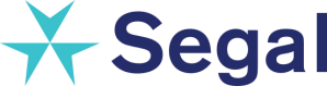 Segal logo with a teal star symbol and navy blue text.